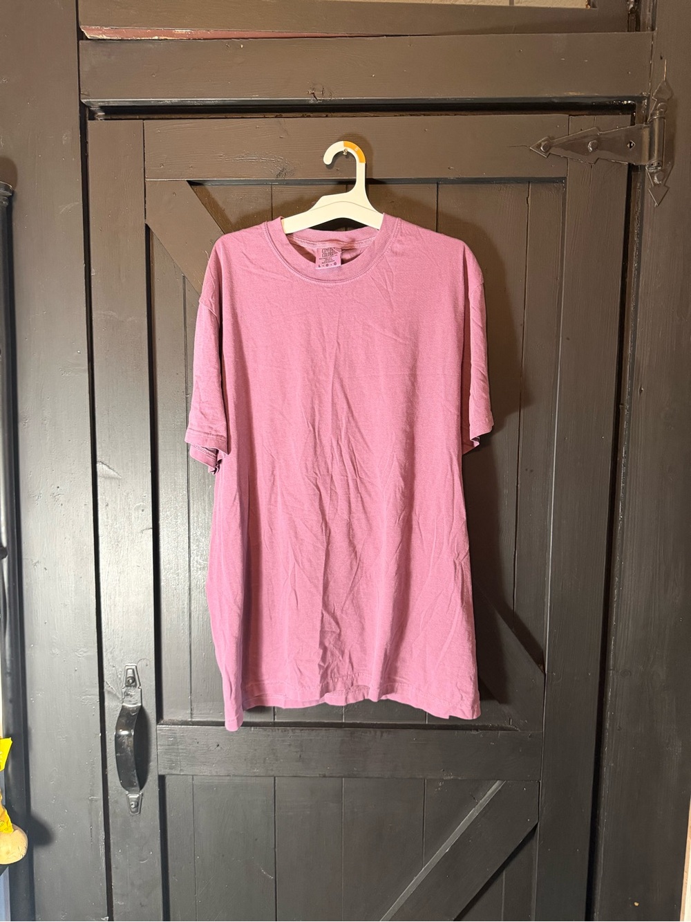 Comfort Colors Pink Short Sleeve Crewneck Tee